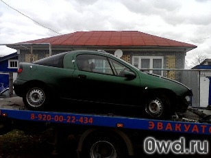 Битый автомобиль Opel Tigra